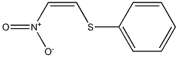 (Z)-1-Nitro-2-phenylthioethene Structure