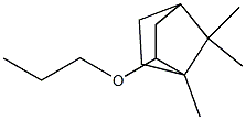 1,7,7-Trimethyl-2-propoxybicyclo[2.2.1]heptane Structure