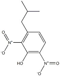 3-Isobutyl-2,6-dinitrophenol Structure