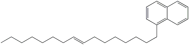 1-(8-Hexadecenyl)naphthalene Structure