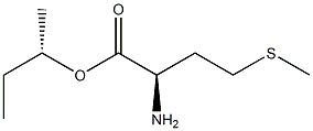 (S)-2-Amino-4-(methylthio)butanoic acid (R)-1-methylpropyl ester 구조식 이미지