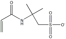 2-(Acryloylamino)-2-methylpropane-1-sulfonate Structure