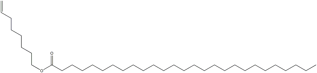 Heptacosanoic acid 7-octenyl ester Structure