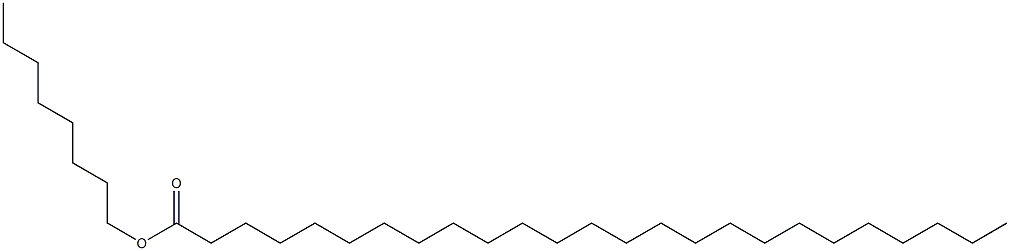 Pentacosanoic acid octyl ester Structure