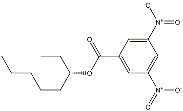 (+)-3,5-Dinitrobenzoic acid (S)-1-ethylhexyl ester 구조식 이미지