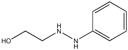 2-(2-Phenylhydrazino)ethanol 구조식 이미지