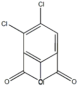 2,4,5-Trichloroisophthalic anhydride 구조식 이미지