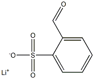 2-Formylbenzenesulfonic acid lithium salt 구조식 이미지