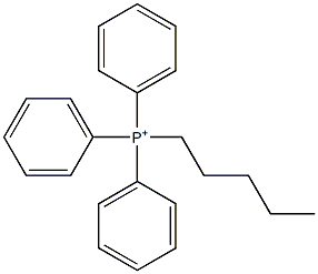 Pentyltriphenylphosphonium Structure