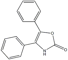 4,5-Diphenyloxazol-2(3H)-one 구조식 이미지