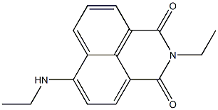 2-Ethyl-6-(ethylamino)-2H-benzo[de]isoquinoline-1,3-dione 구조식 이미지