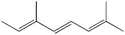 (4E)-2,6-Dimethyl-2,4,6-octatriene Structure