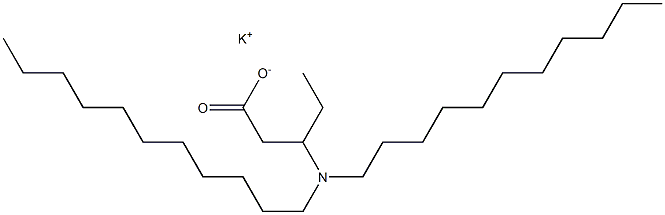3-(Diundecylamino)valeric acid potassium salt 구조식 이미지