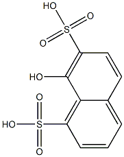 8-Hydroxy-1,7-naphthalenedisulfonic acid Structure