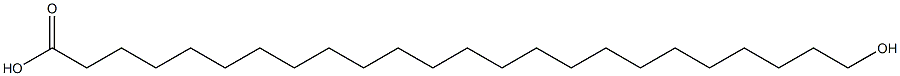 24-Hydroxytetracosanoic acid Structure