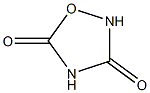 Dihydro-1,2,4-oxadiazole-3,5-dione 구조식 이미지