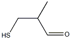 3-Mercapto-2-methylpropanal 구조식 이미지