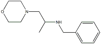 1-Morpholino-2-(benzylamino)propane Structure