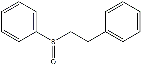 Phenyl phenethyl sulfoxide Structure