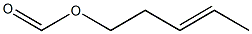 Formic acid 3-pentenyl ester Structure