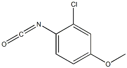 2-Chloro-4-methoxyphenyl isocyanate Structure