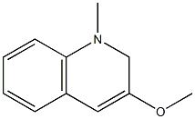 1-Methyl-3-methoxy-1,2-dihydroquinoline Structure