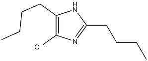 4-Chloro-2,5-dibutyl-1H-imidazole Structure