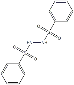 1,2-Bis(phenylsulfonyl)hydrazine 구조식 이미지