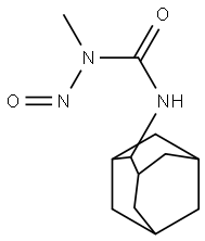 1-(Adamantan-2-yl)-3-methyl-3-nitrosourea Structure