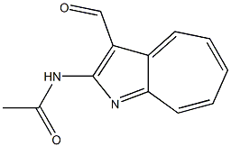 2-Acetylaminocyclohepta[b]pyrrole-3-carbaldehyde 구조식 이미지