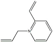 1-Allyl-2-vinylpyridinium 구조식 이미지