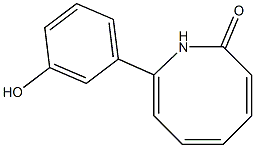8-(3-Hydroxyphenyl)azocin-2(1H)-one 구조식 이미지