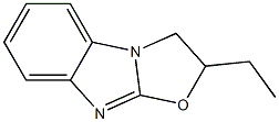 2,3-Dihydro-2-ethyloxazolo[3,2-a]benzimidazole 구조식 이미지