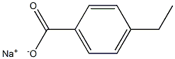 4-Ethylbenzoic acid sodium salt 구조식 이미지