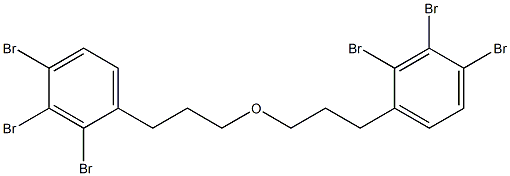 2,3,4-Tribromophenylpropyl ether Structure