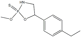 2-Methoxy-5-(4-ethylphenyl)-1,3,2-oxazaphospholidine-2-sulfide Structure