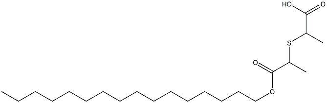 2,2'-Thiobis(propionic acid hexadecyl) ester Structure