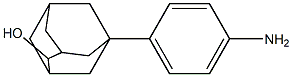 5-(4-Aminophenyl)adamantan-2-ol Structure