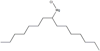 (1-Heptyloctyl)magnesium chloride Structure