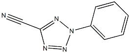 2-Phenyl-2H-tetrazole-5-carbonitrile 구조식 이미지