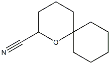 1-Oxaspiro[5.5]undecane-2-carbonitrile 구조식 이미지