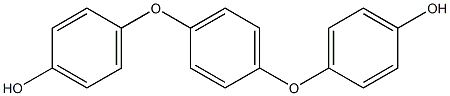 4,4'-[1,4-Phenylenebis(oxy)]bisphenol 구조식 이미지