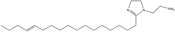 1-(2-Aminoethyl)-2-(13-heptadecenyl)-2-imidazoline 구조식 이미지