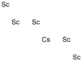 Pentascandium cesium 구조식 이미지
