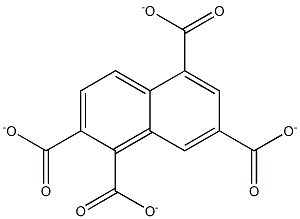 1,2,5,7-Naphthalenetetracarboxylate 구조식 이미지