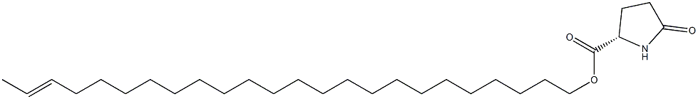(S)-5-Oxopyrrolidine-2-carboxylic acid 22-tetracosenyl ester Structure
