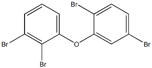 2,3-Dibromophenyl 2,5-dibromophenyl ether Structure