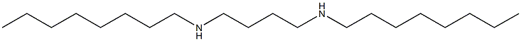 N,N'-Dioctyl-1,4-butanediamine Structure