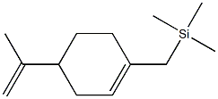 1-(Trimethylsilylmethyl)-4-isopropenylcyclohexene Structure