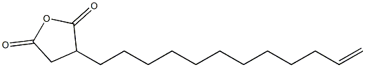 3,4-Dihydro-3-(11-dodecenyl)-2,5-furandione Structure